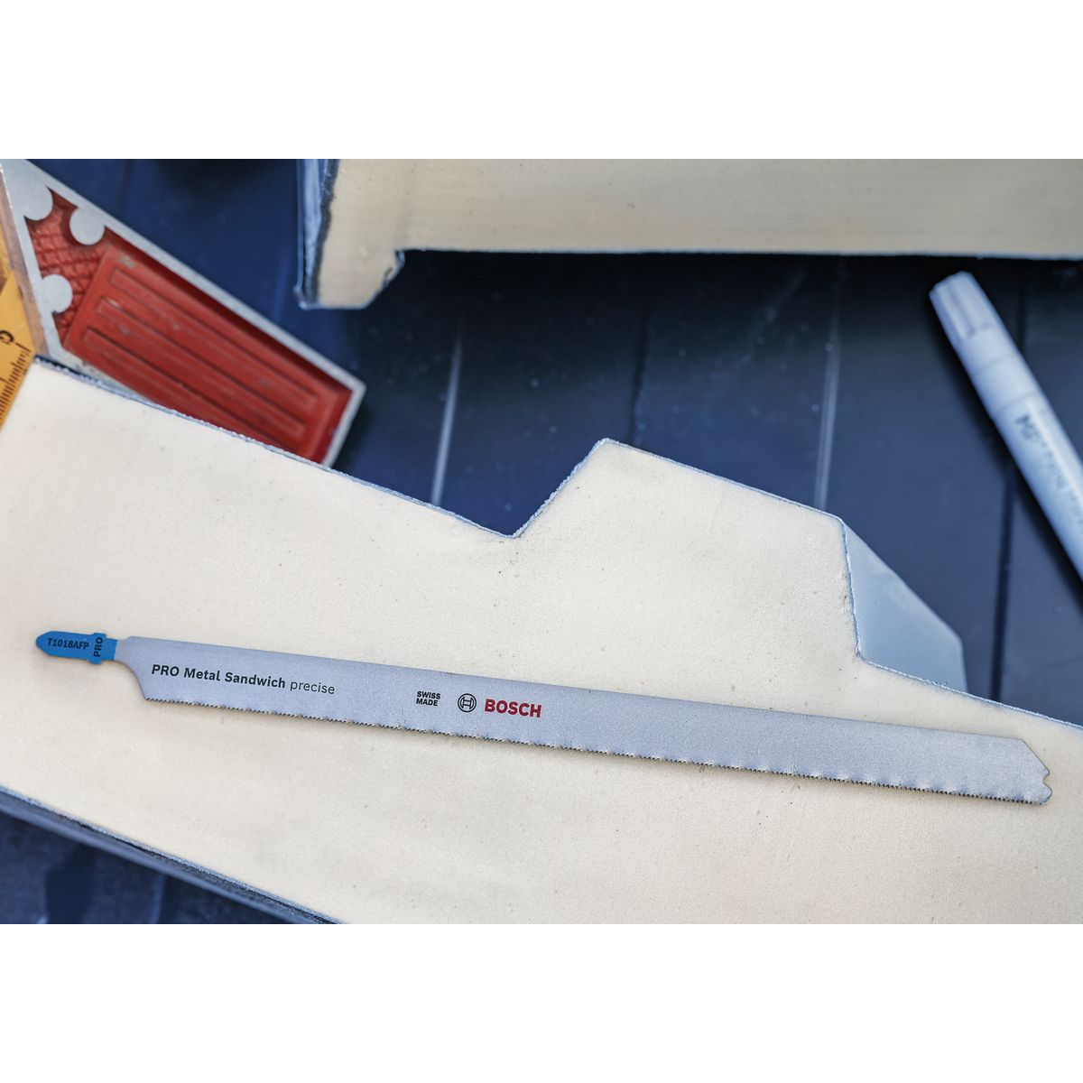 Bosch PRO Jigsaw Blades T 1018 AFP Precision for Metal-Sandwich 3 Pack 2608636793 10 - Power Tool Services