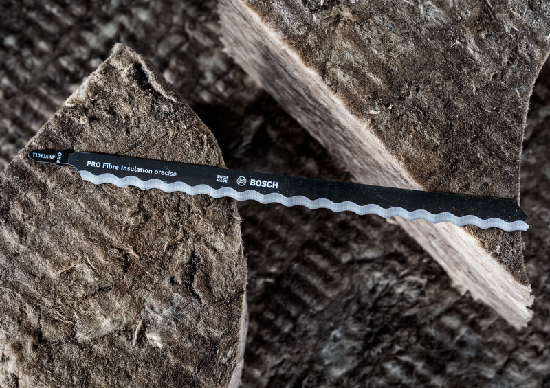 Bosch PRO Fibre Insulation precise T1013AWP Jigsaw Blade, 250 mm, 3 pcs 2608667396 6 - Power Tool Services