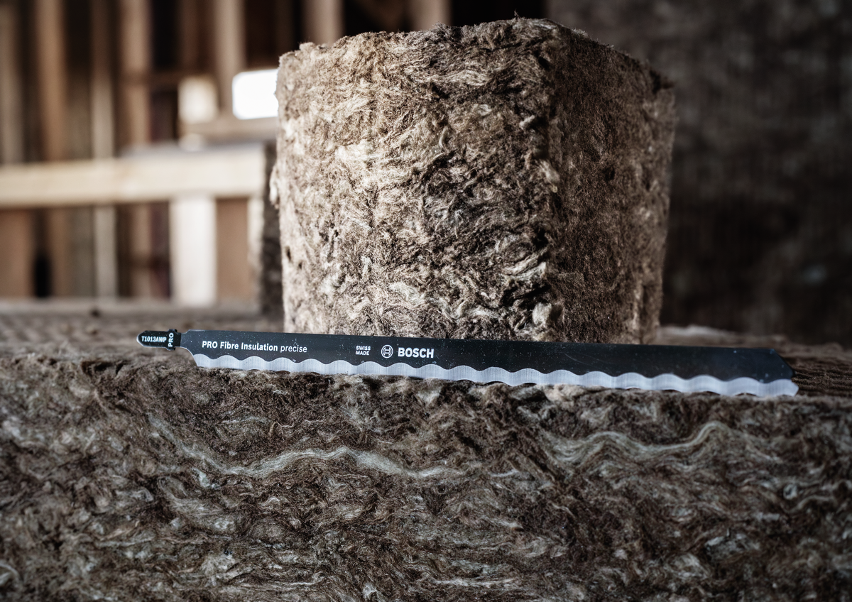 Bosch PRO Fibre Insulation precise T1013AWP Jigsaw Blade, 250 mm, 3 pcs 2608667396 4 - Power Tool Services