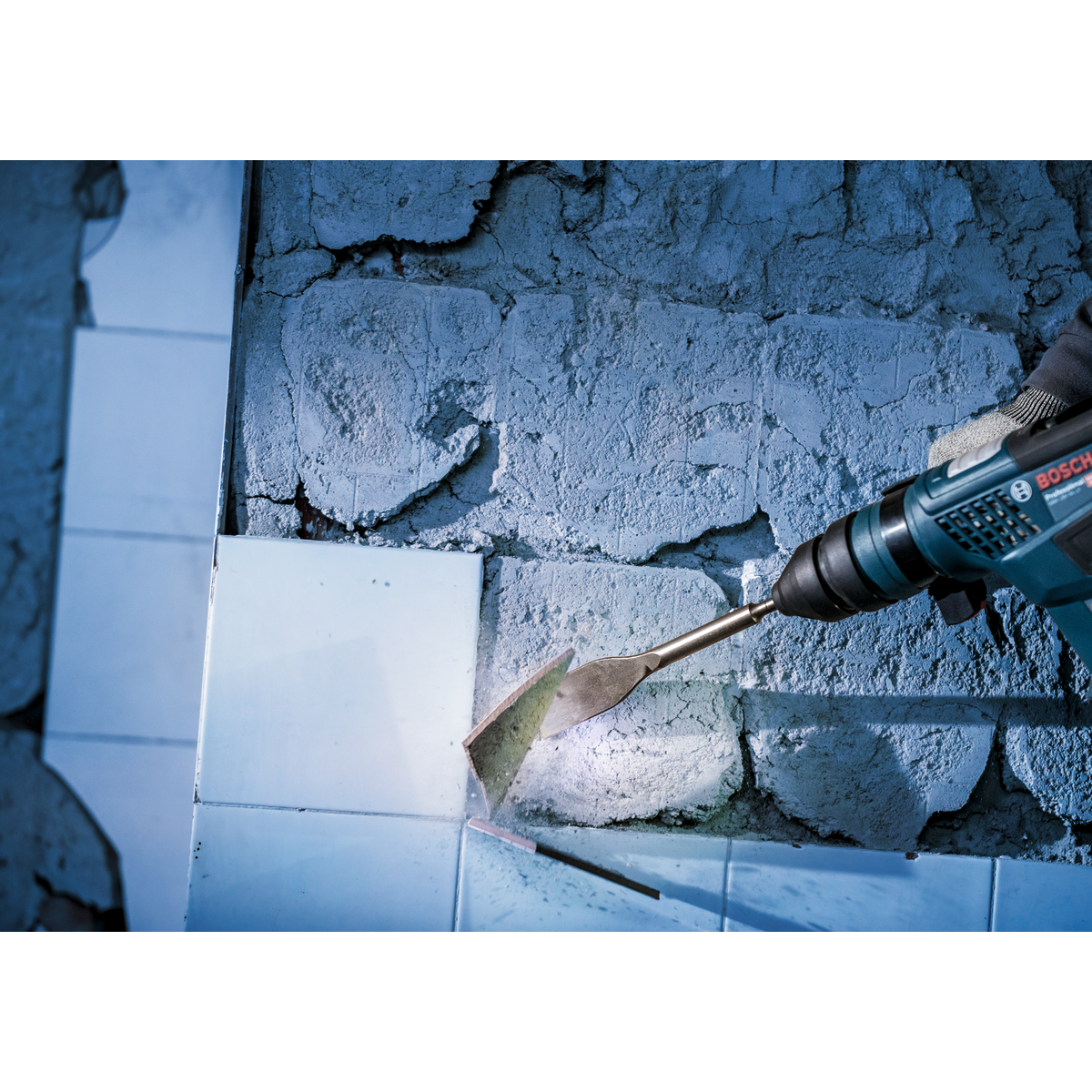SHIN⊿ Bosch PRO SDS plus-5C Tile Chisel, 40 x 260 mm 2608690572