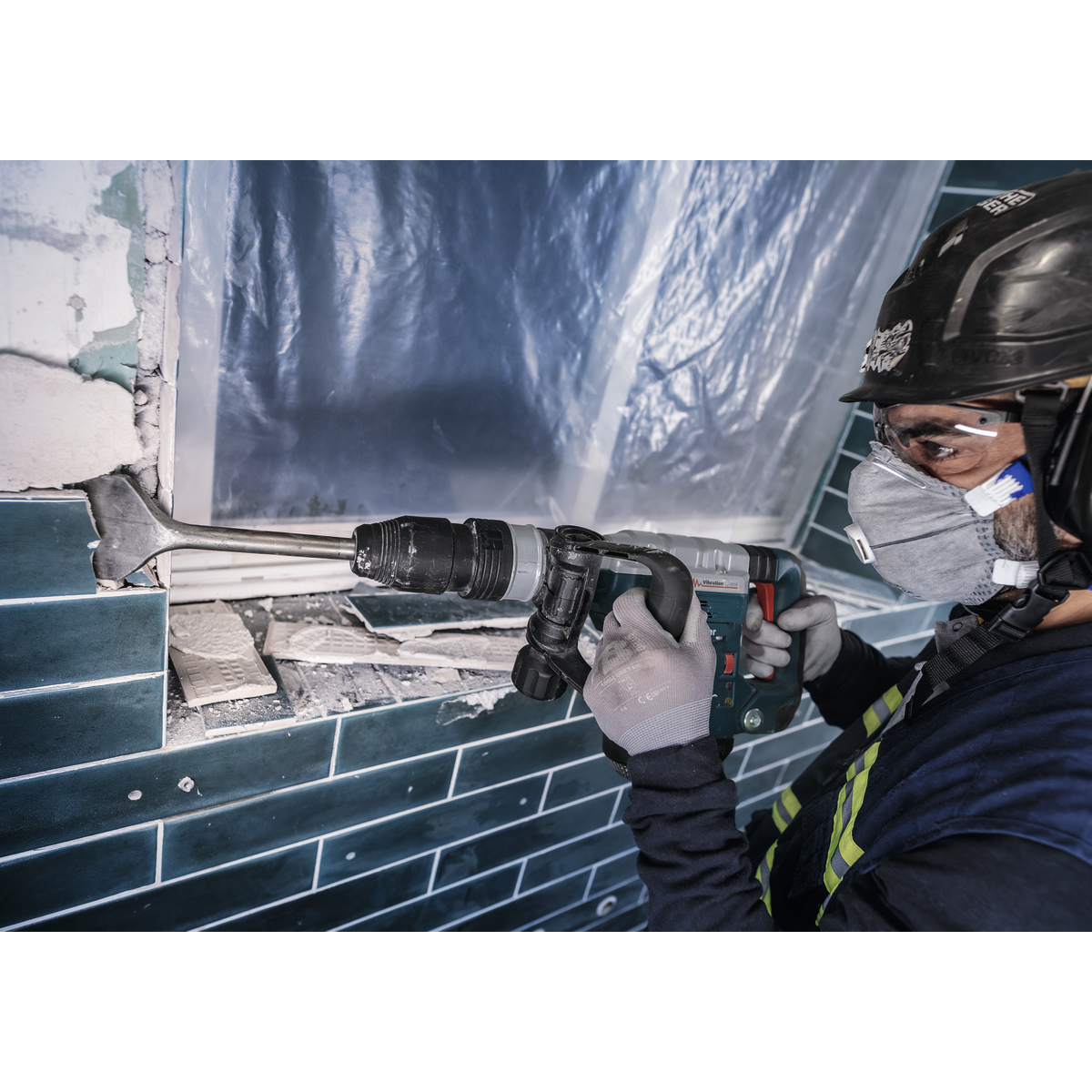 Bosch PRO SDS max-4C Tile Chisel, 80 x 300 mm 1618601019 4 - Power Tool Services