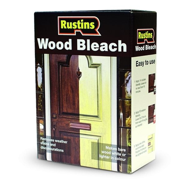 Rustins Wood Bleach Set - Power Tool Services