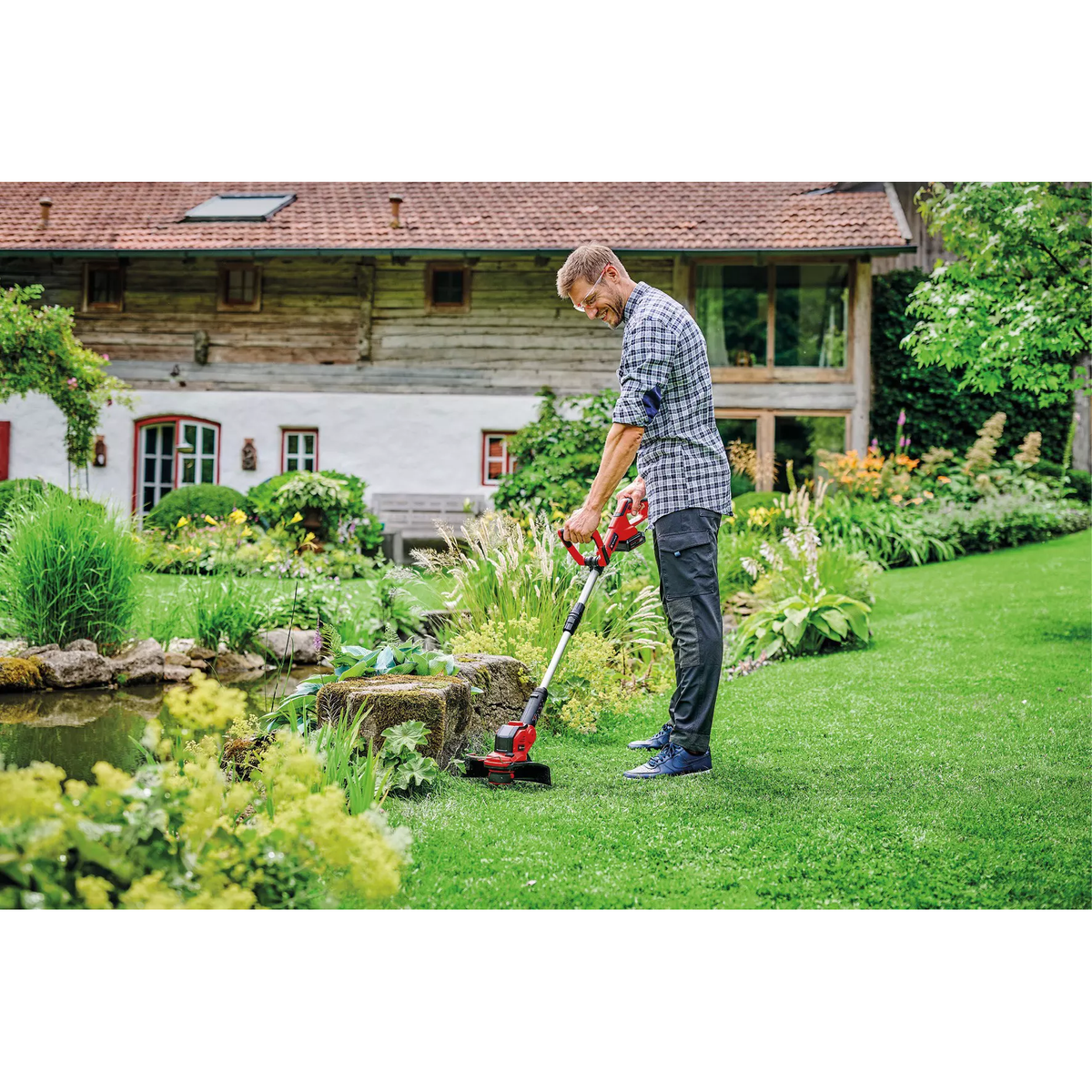 Einhell Cordless Lawn Trimmer GE-CT 18/28 Li TC-Solo