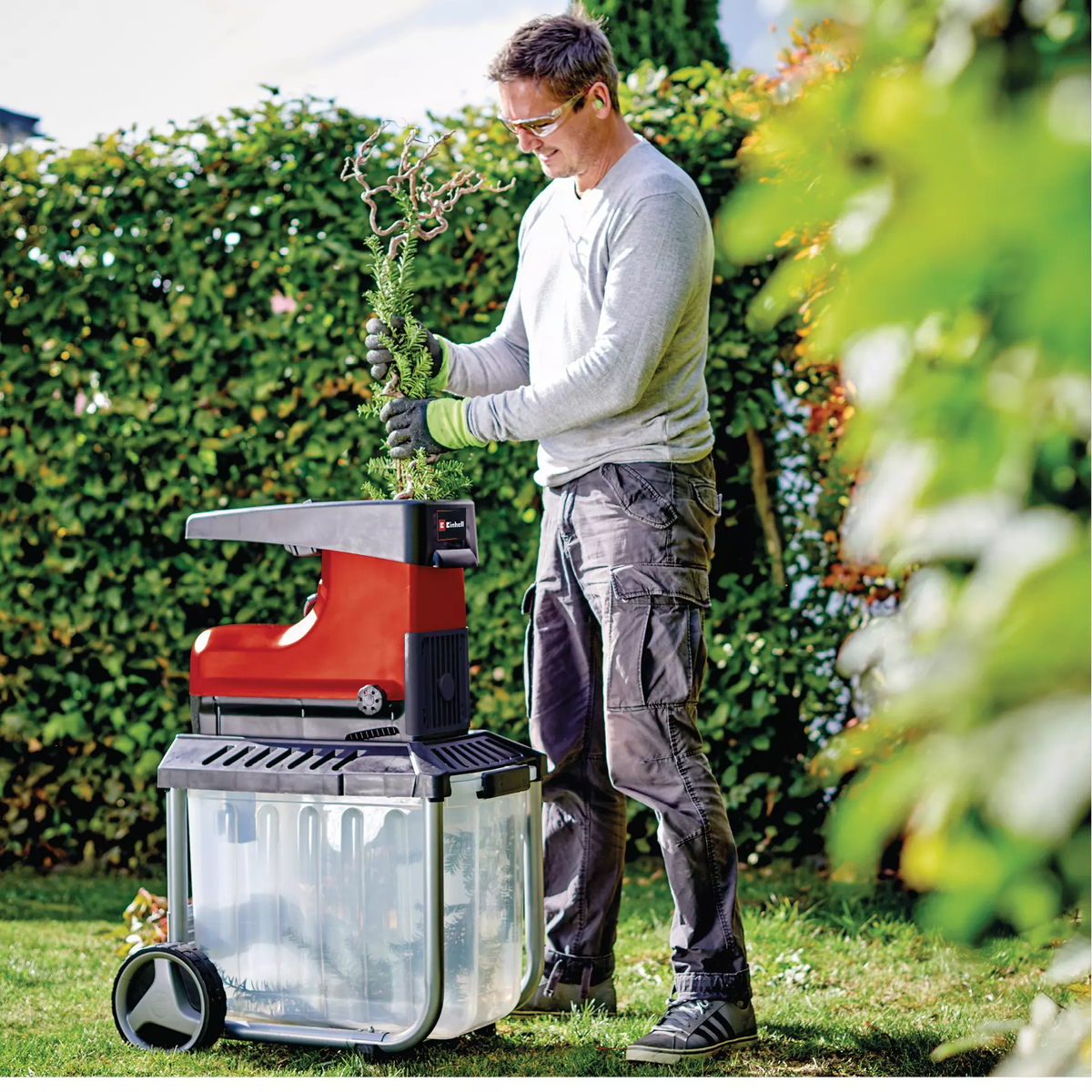 Einhell Electric Silent Shredder GC-RS 60 CB