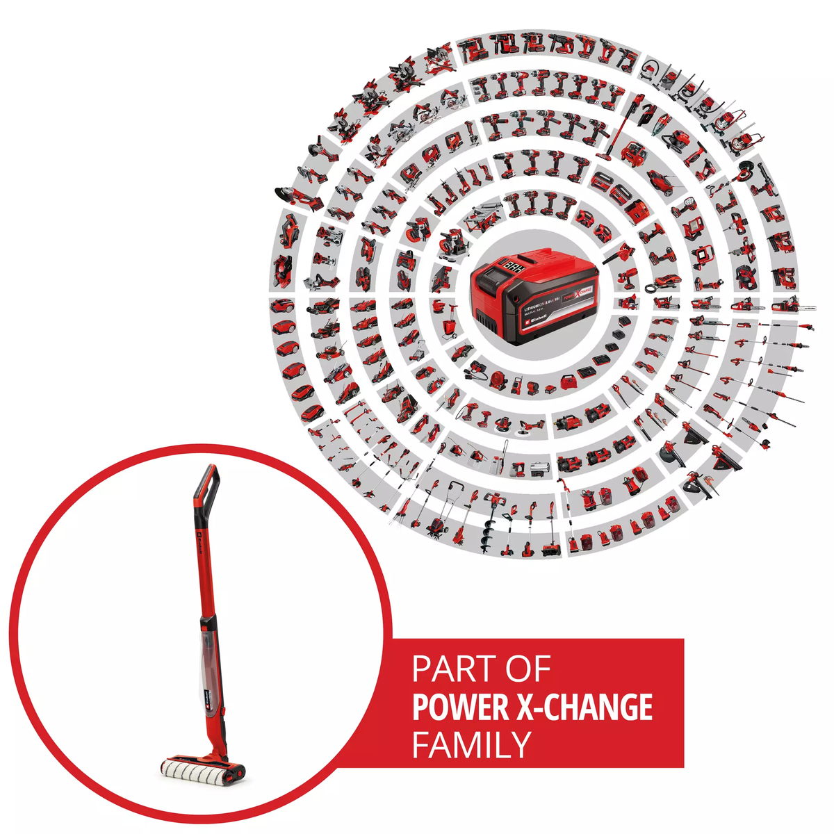 Einhell Cordless Hard Floor Cleaner CLEANEXXO