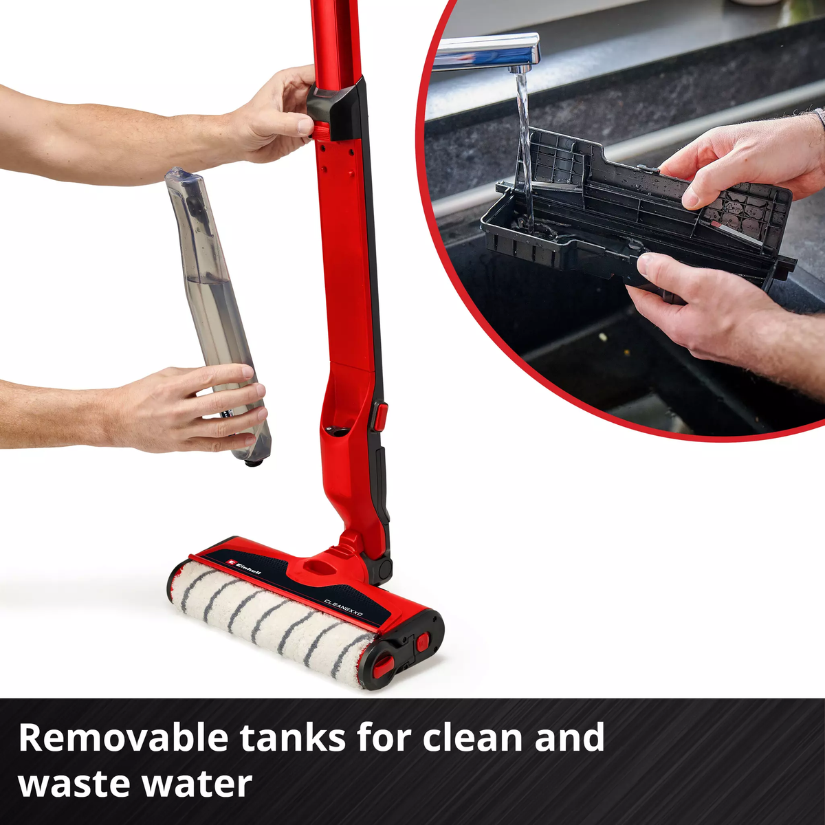 Einhell Cordless Hard Floor Cleaner CLEANEXXO