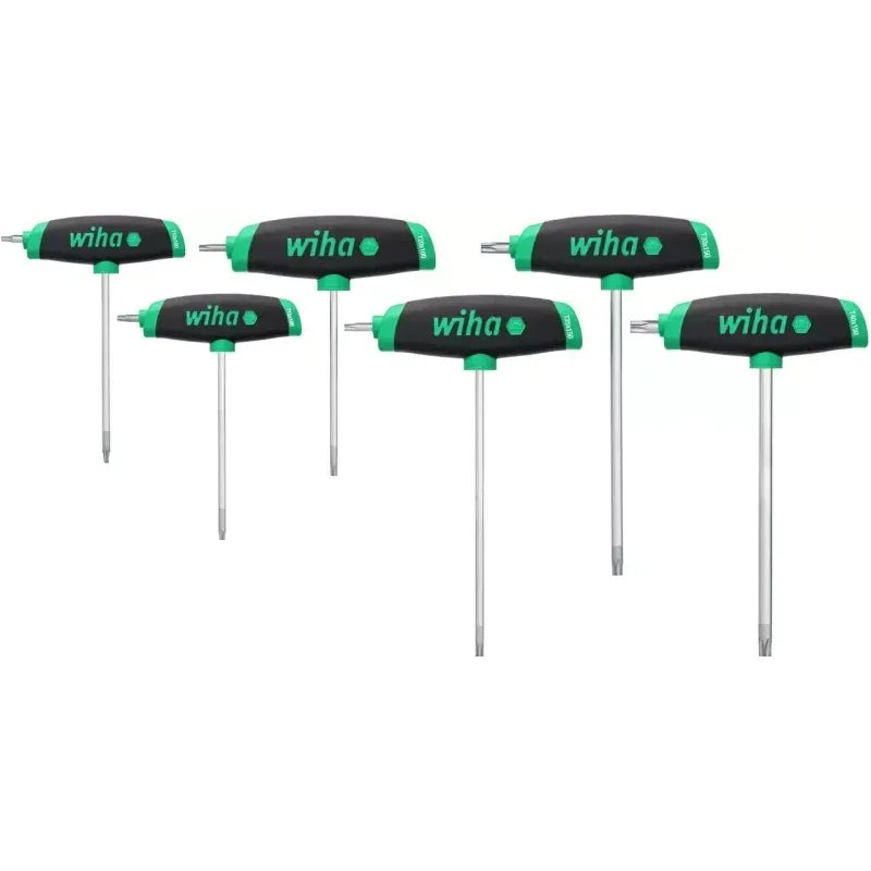 Wiha Torx L-key with T-handle set ComfortGrip 45622 1 - Power Tool Services