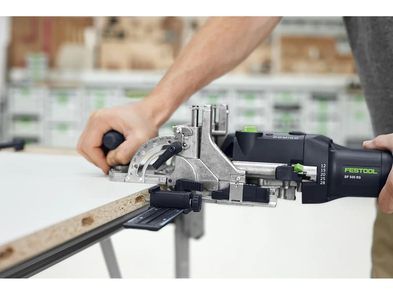Festool Domino Joining Machine Combo DF 500 RQ Plus 578462 + SYS Dominos - Image 8
