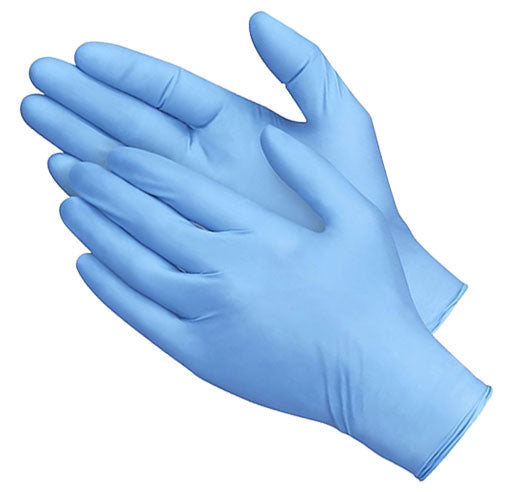 Blue Nitrile Gloves Box