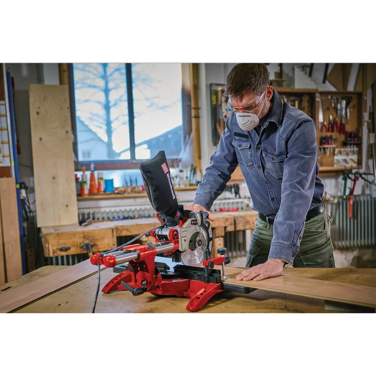 Einhell Sliding Mitre Saw TC-SM 2131/2 Dual