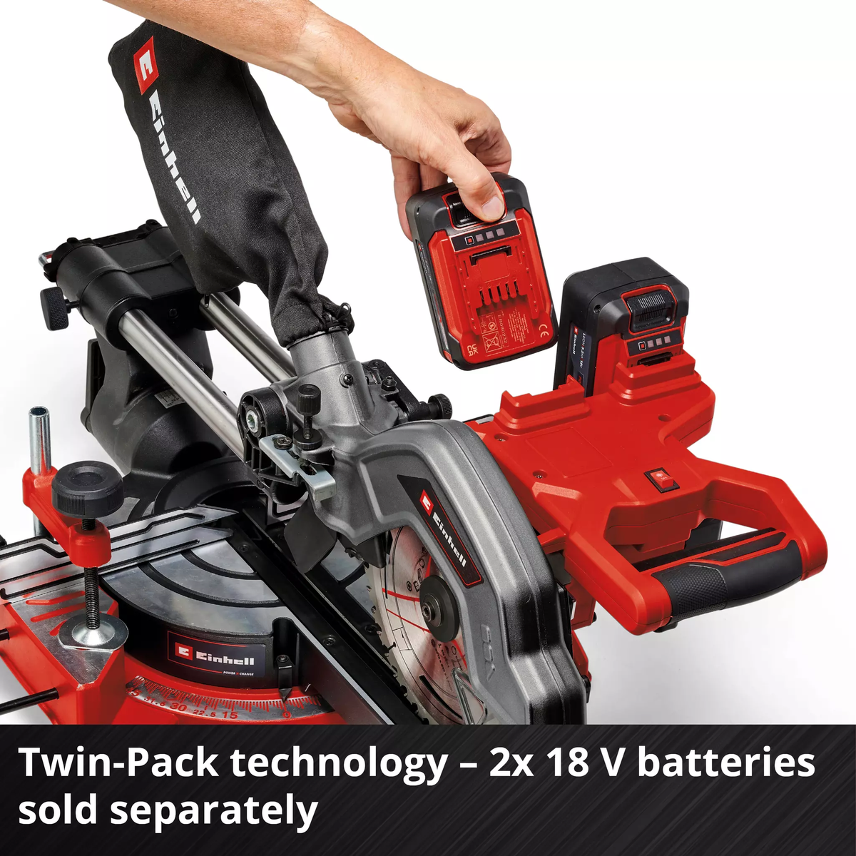 Einhell Cordless Sliding Mitre Saw TE-SM 36/8 L Li-Solo