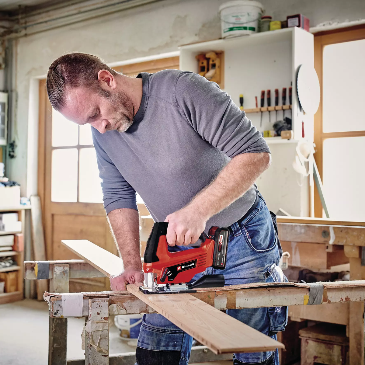 Einhell Cordless Jig Saw TC-JS 18 Li (1x2,5 Ah)