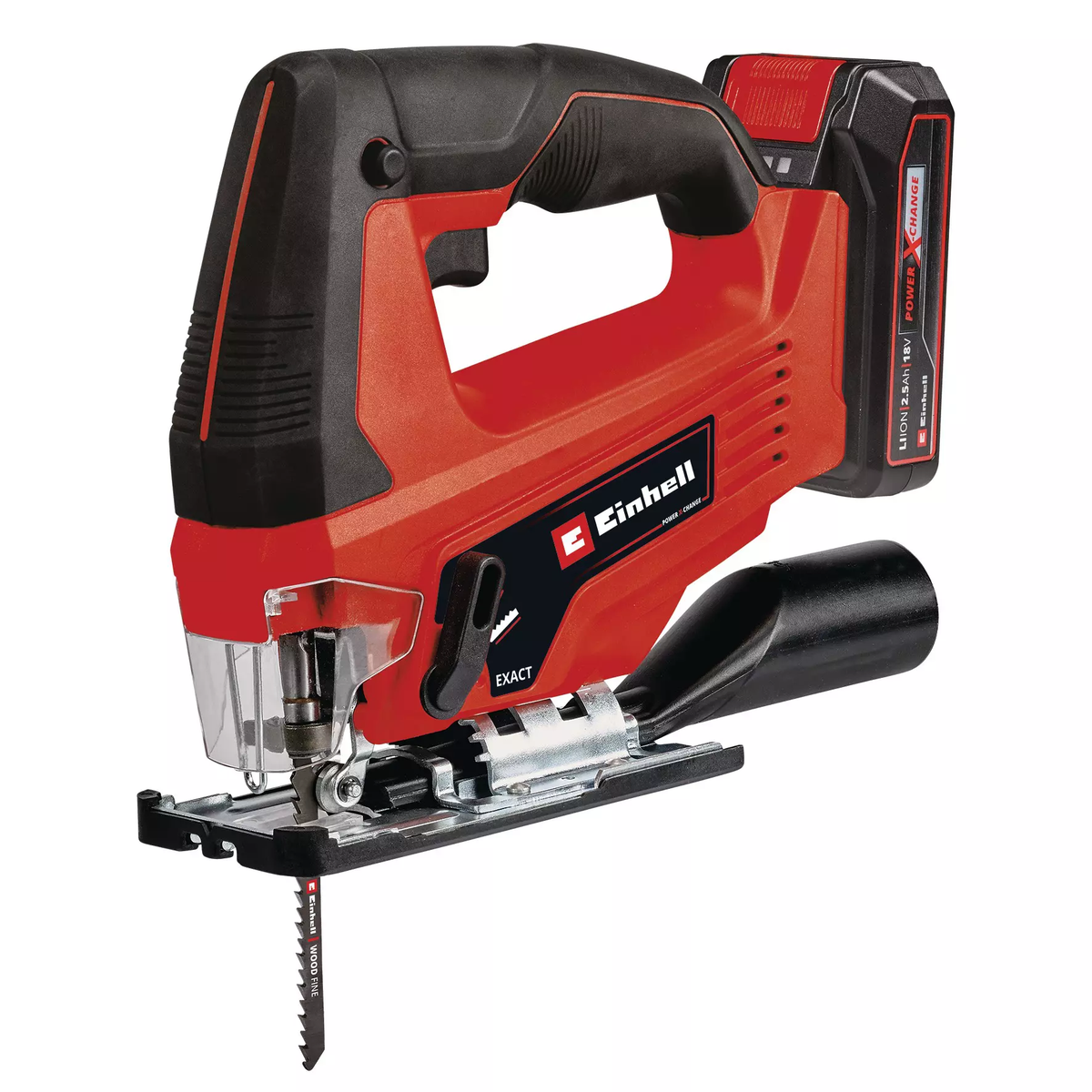 Einhell Cordless Jig Saw TC-JS 18/70 Li (1x2,5Ah)