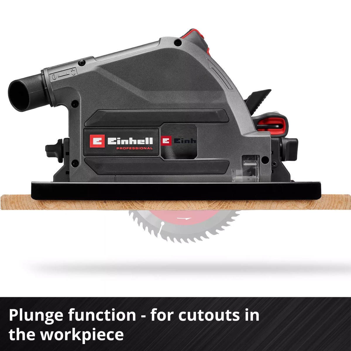 Einhell Cordless Plunge Cut Saw TP-PS 18/165 Li BL - Solo