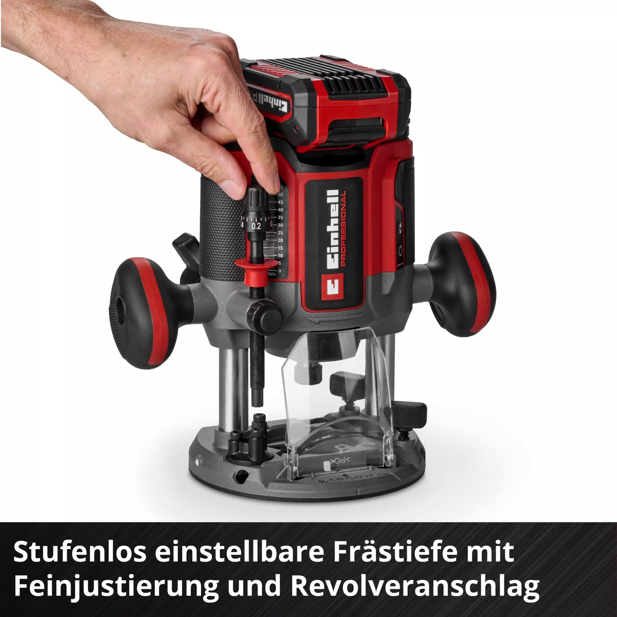 Einhell Professional Cordless Router TP-RO 18/55 Li BL - Solo