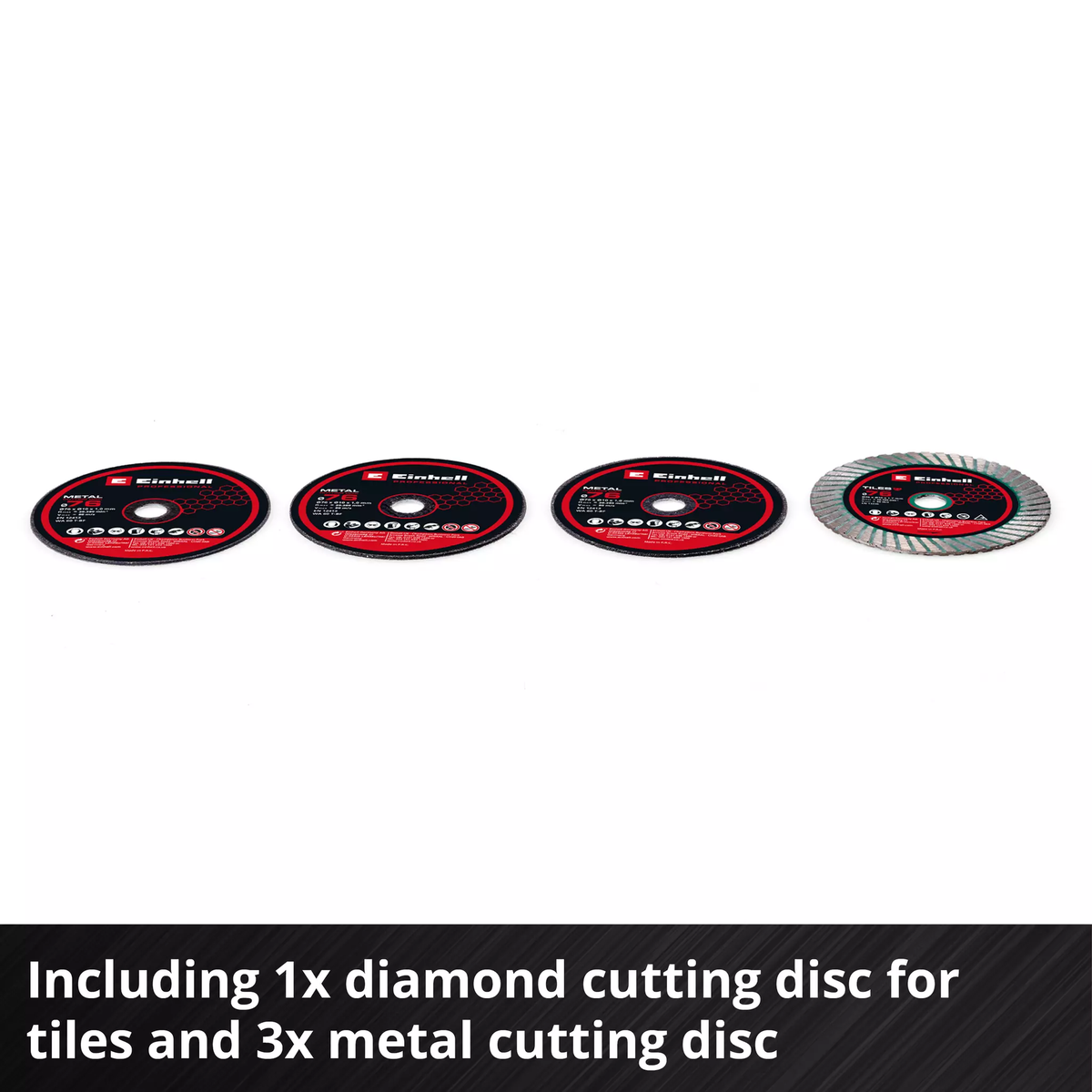 Einhell Cordless Cut-Off Grinder TP-CO 18/76-C Li BL - Solo