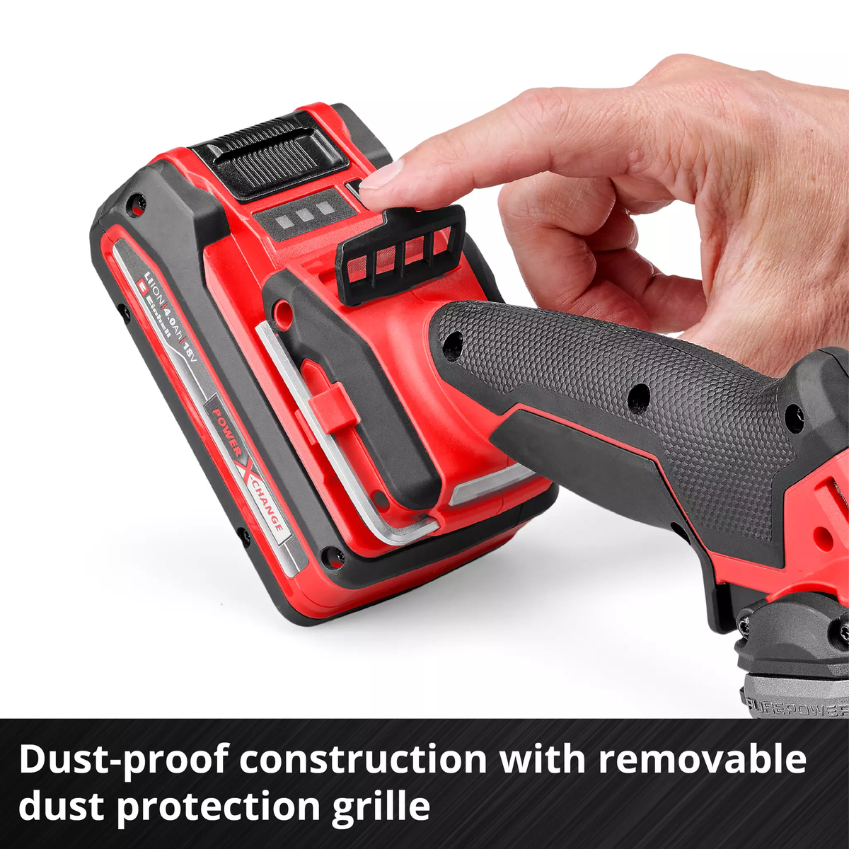 Einhell Cordless Cut-Off Grinder TP-CO 18/76-C Li BL - Solo