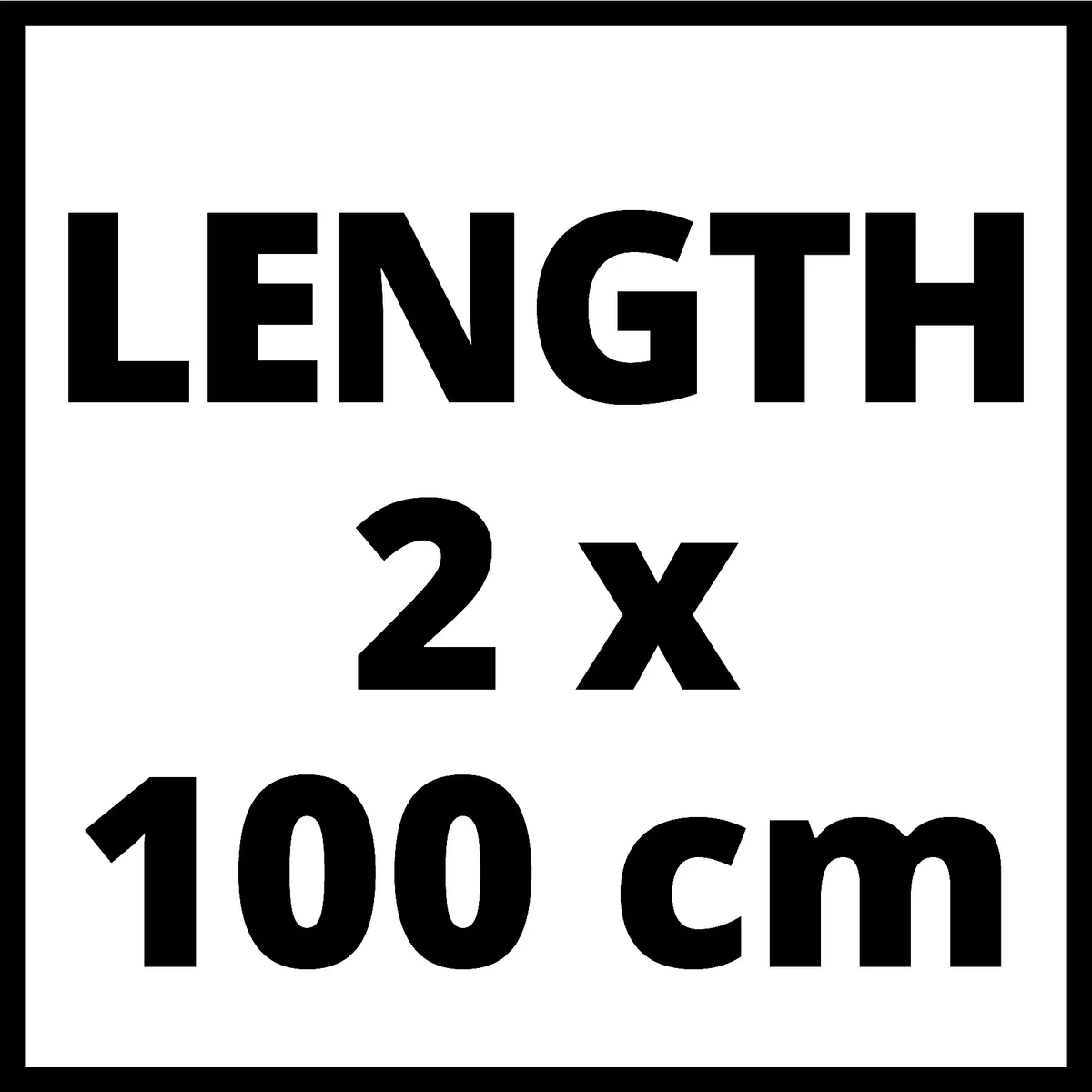 Einhell Circular Saw Accessory Guide Rail, 2x 1000 mm - view 2