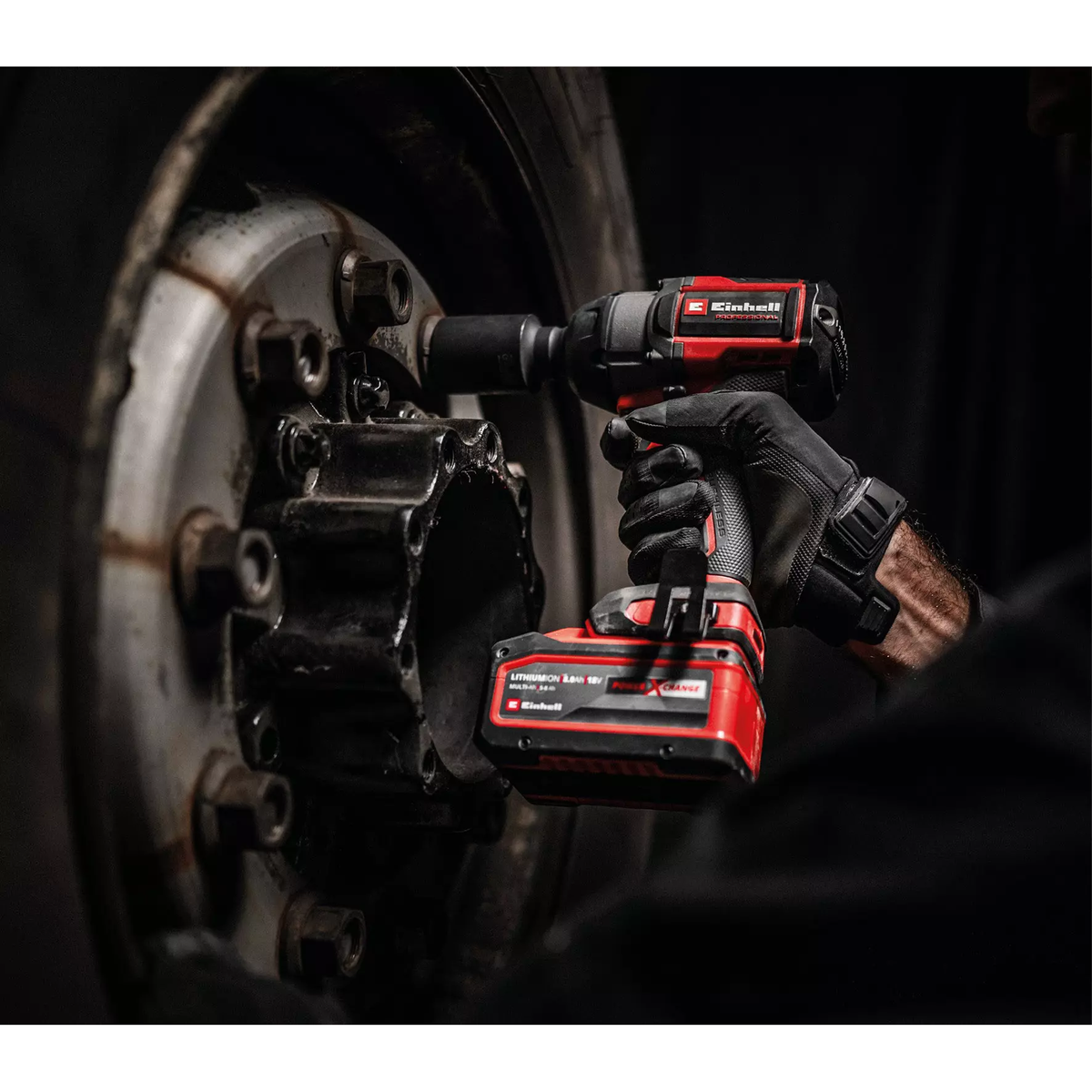 Einhell Cordless Impact Wrench TP-CW 18/750-C Li BL - Solo