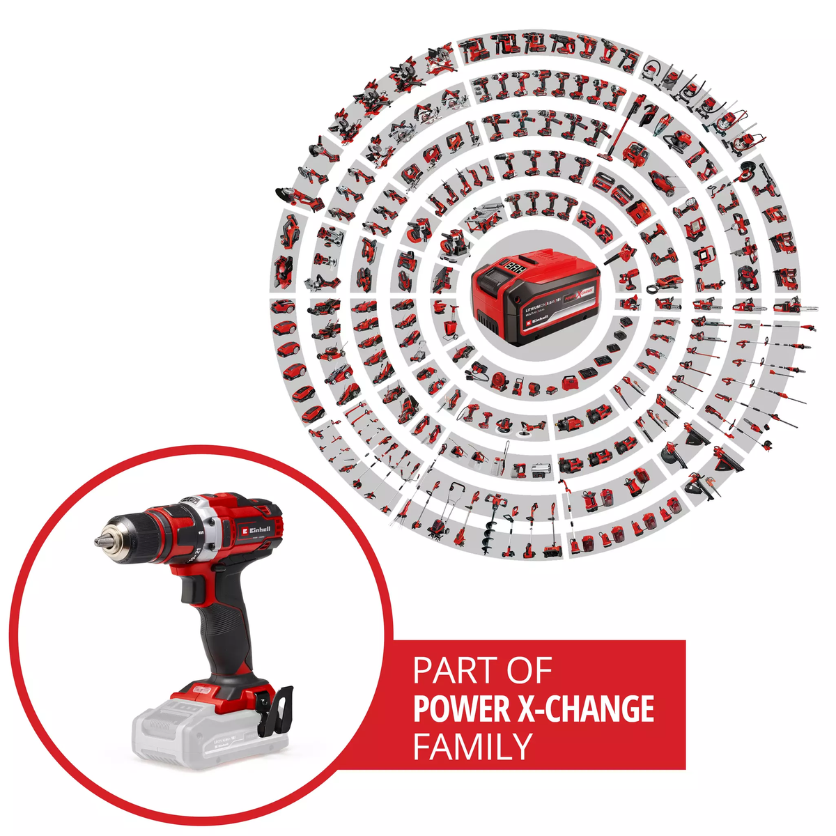 Einhell Cordless Drill TE-CD 18/40 Li-Solo