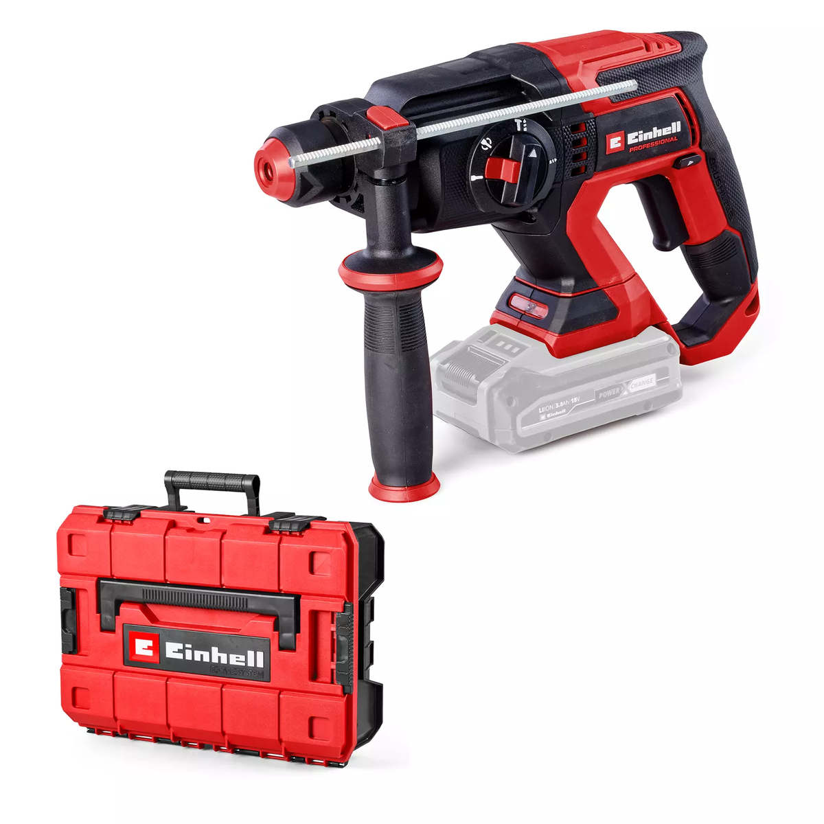 Einhell Cordless Rotary Hammer TP-HD 18/22 D Li BL - Solo