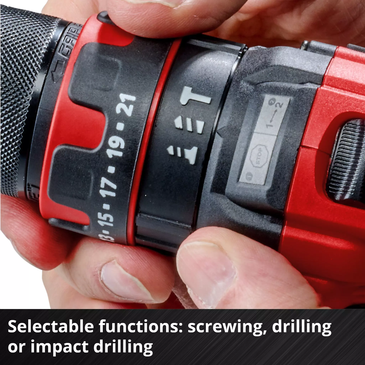 Einhell Cordless Impact Drill TE-CD 18/44 Li-i (1x2,5Ah)
