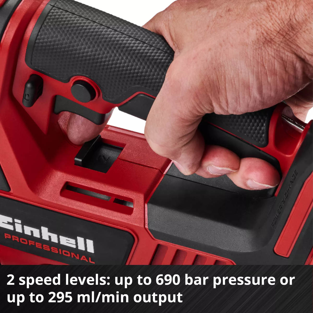Einhell Cordless Grease Gun TP-GR 18/690 Li - Solo