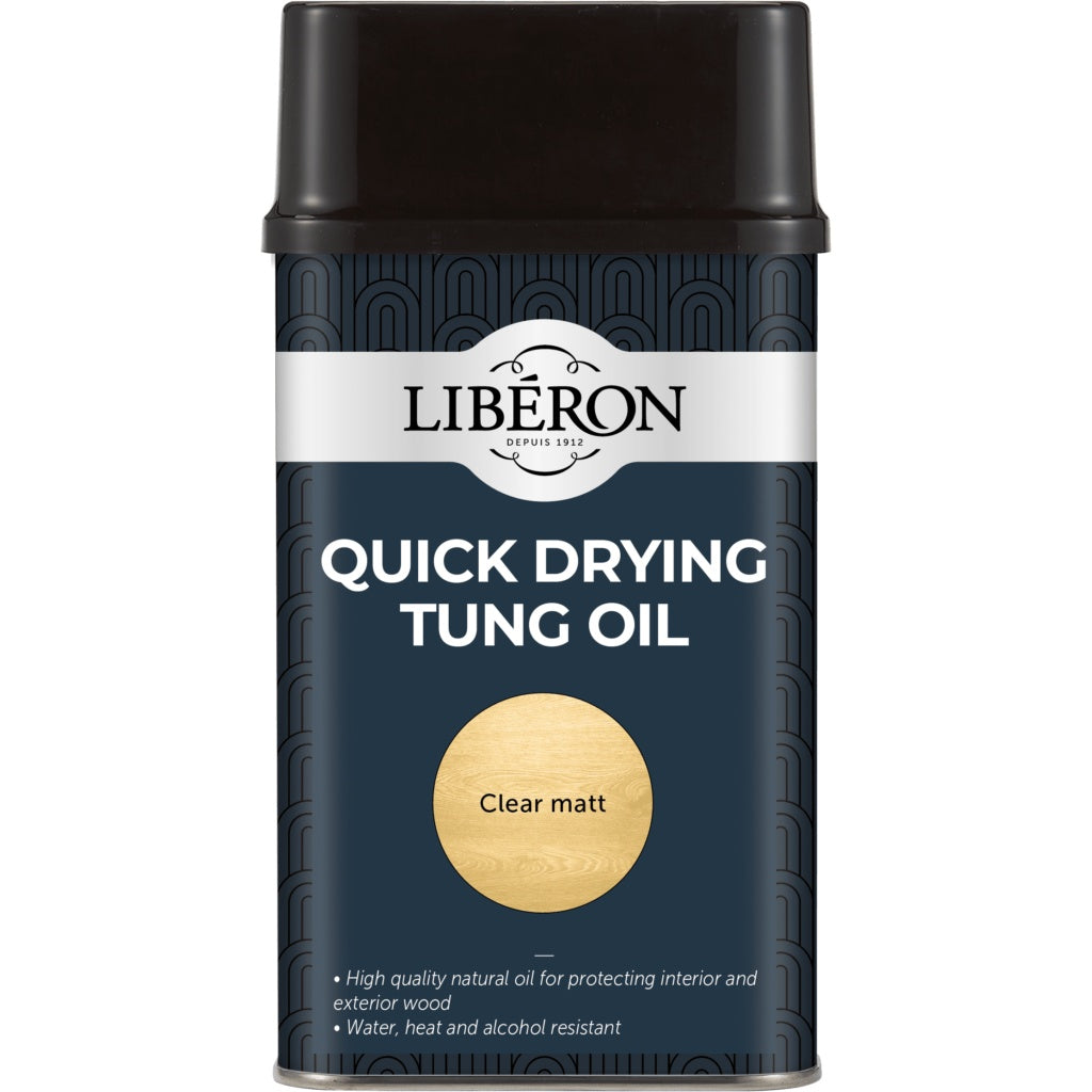 Liberon Quick Dry Tung Oil ( Select Size ) 1 - Power Tool Services