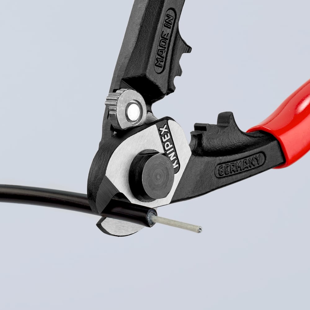 KNIPEX Forged Wire Rope Cutter 95 61 190 4 - Power Tool Services
