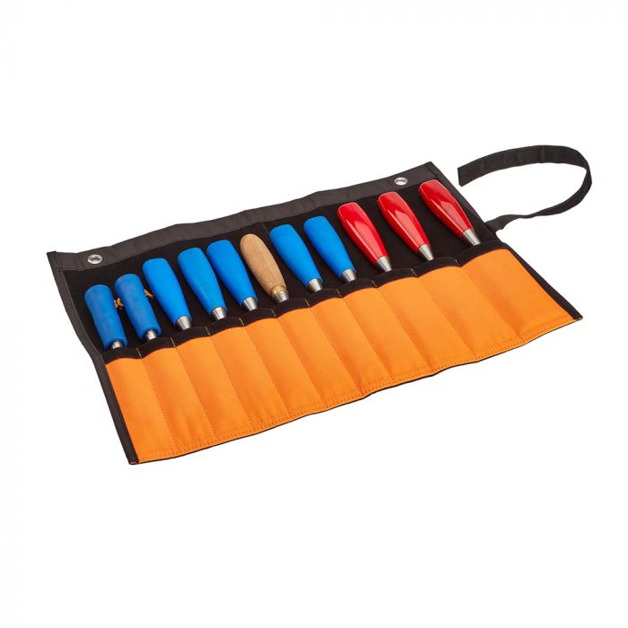 Bora 11 Pocket Genuine Suede Leather Tool Roll 503110 - Power Tool Services