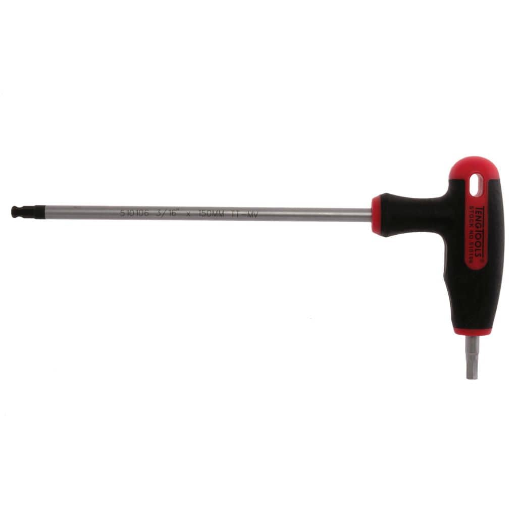 Teng Tools T-Handle Hex Wrench 3/16inch