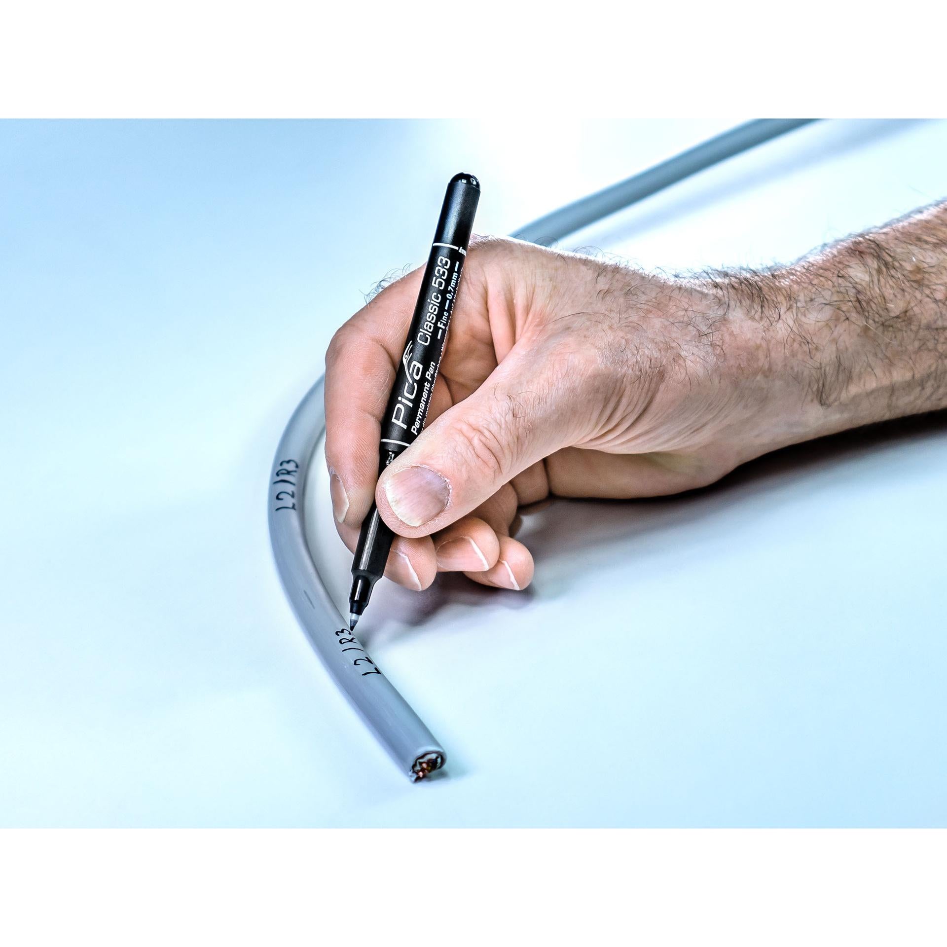 Pica Permanent Pen Marker set in 4 colors 9 - Power Tool Services