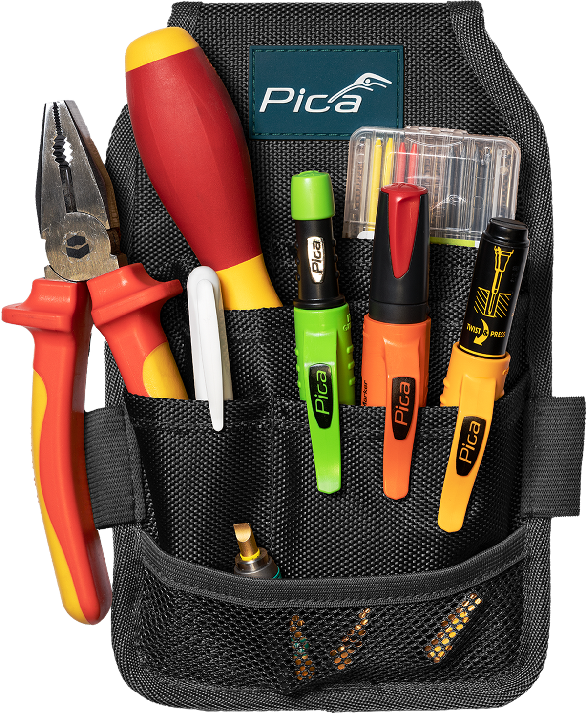 Pica Master Belt Toobag C/w Markers & Refill Leads