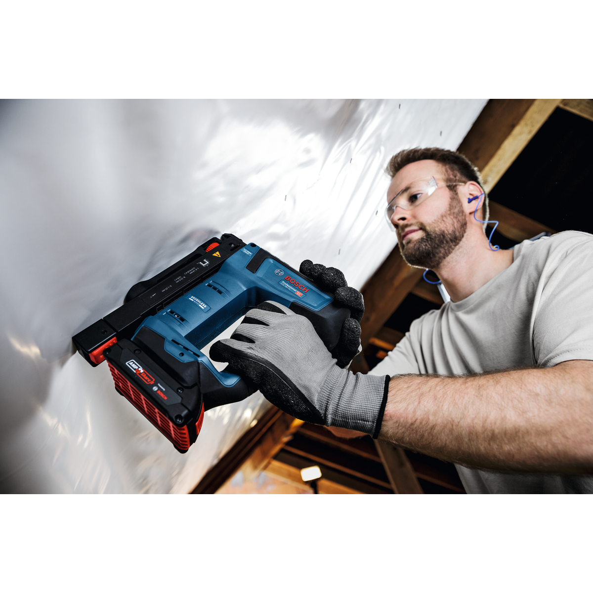 Bosch Professional Cordless Wood Stapler GTH 18V-14 0601482800 3 - Power Tool Services