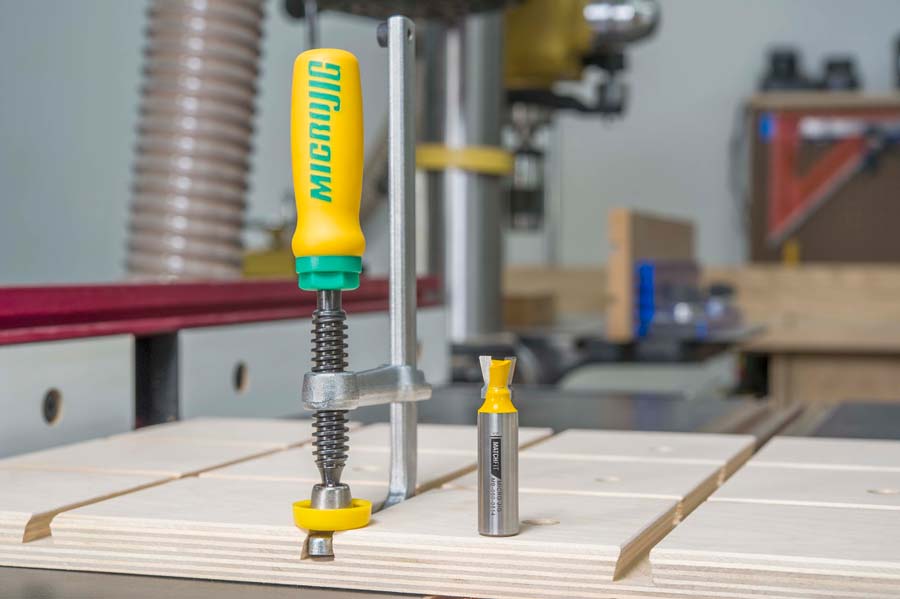 Microjig MATCHFIT 1/4" Relief Router Bit 1/4" Shank MB-025-025ST
