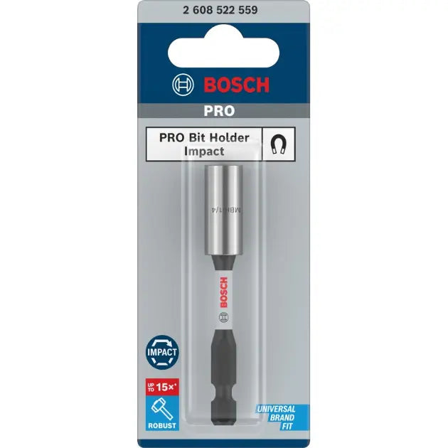 Bosch Professional Impact Control Magnetic Bit Holder 75mm 2608522559
