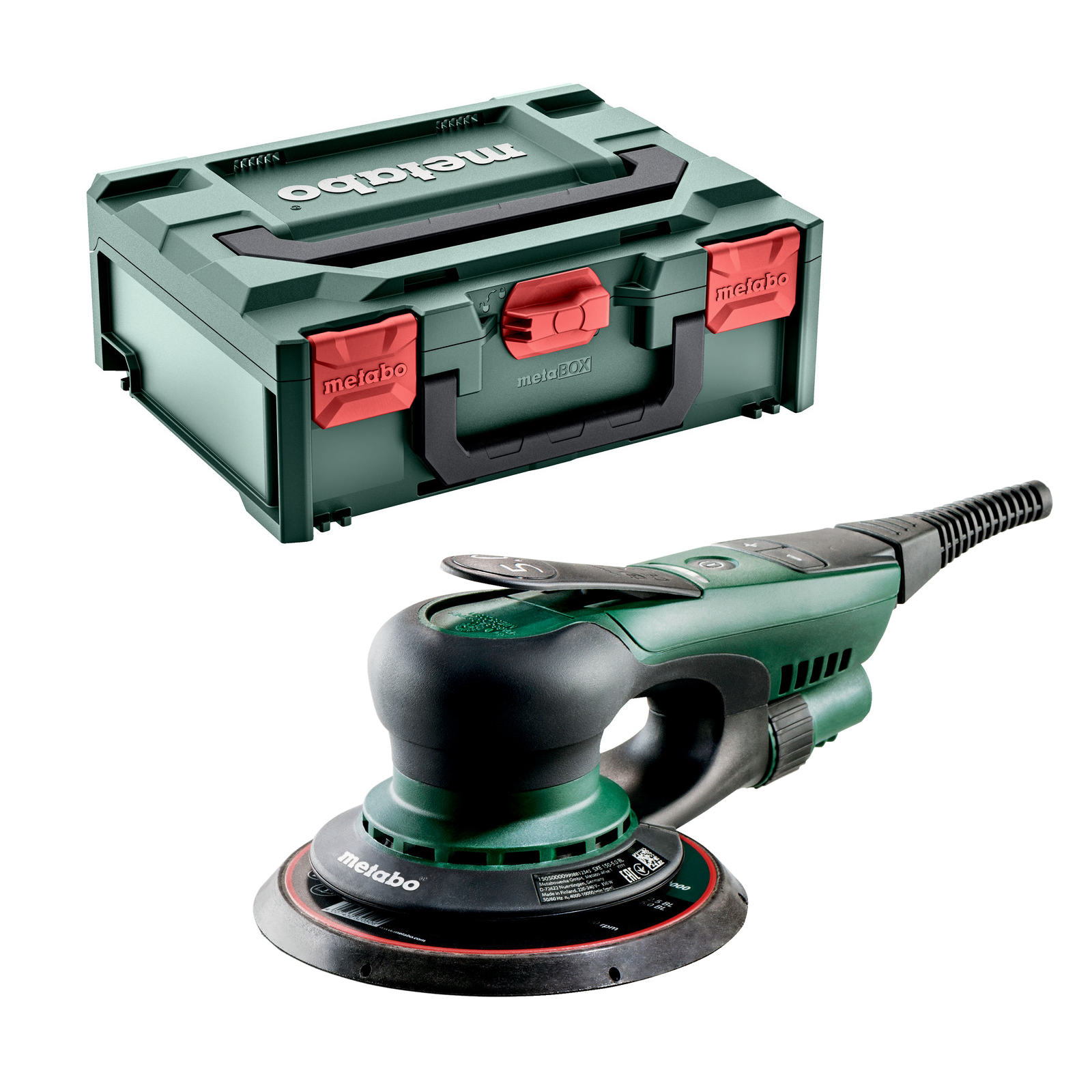Metabo | Random Orbital Sander SXE 150-5.0 BL | 615050700 - Power Tool Services