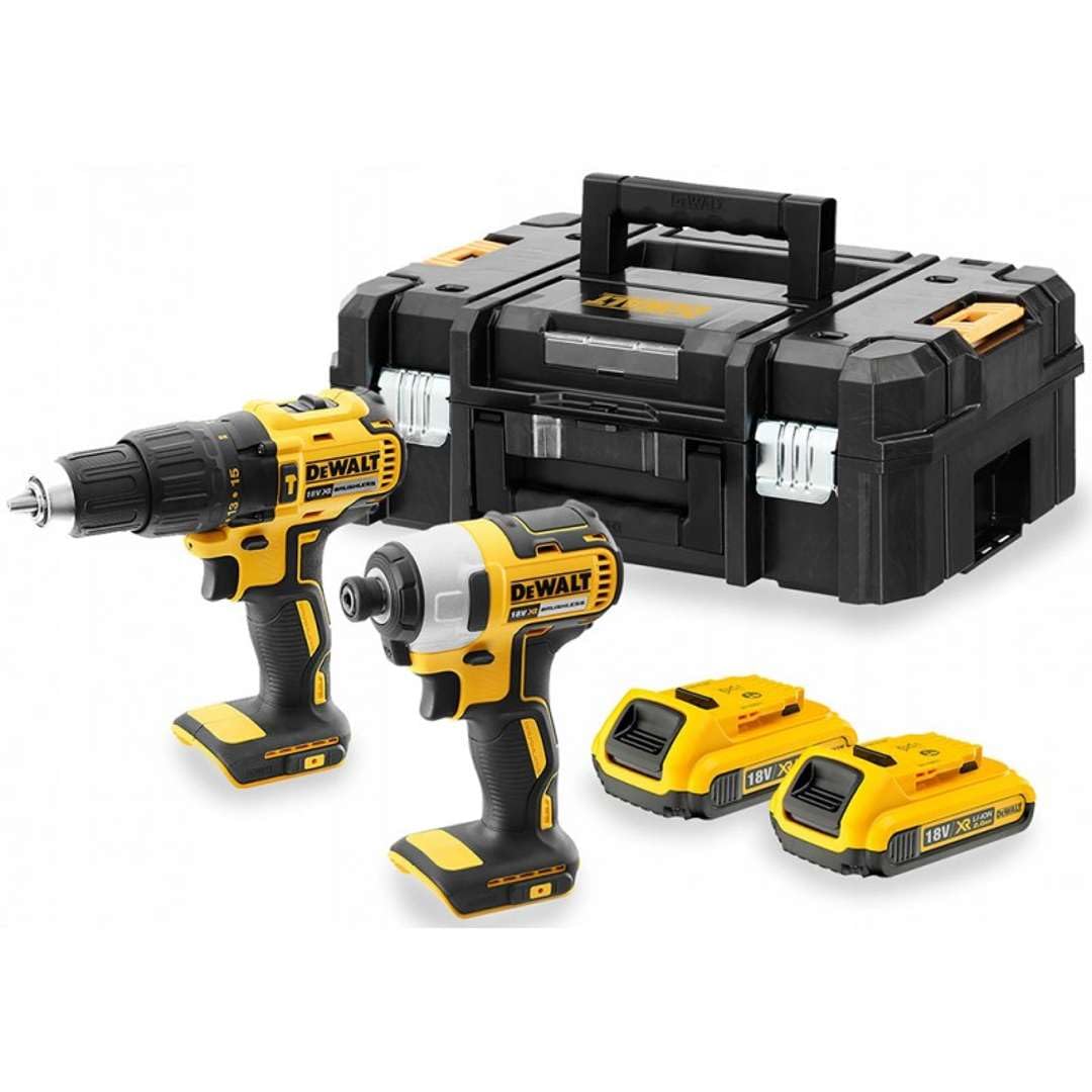 DeWalt 18V Hammer Drill & Impact Driver DCK206D2T-QW