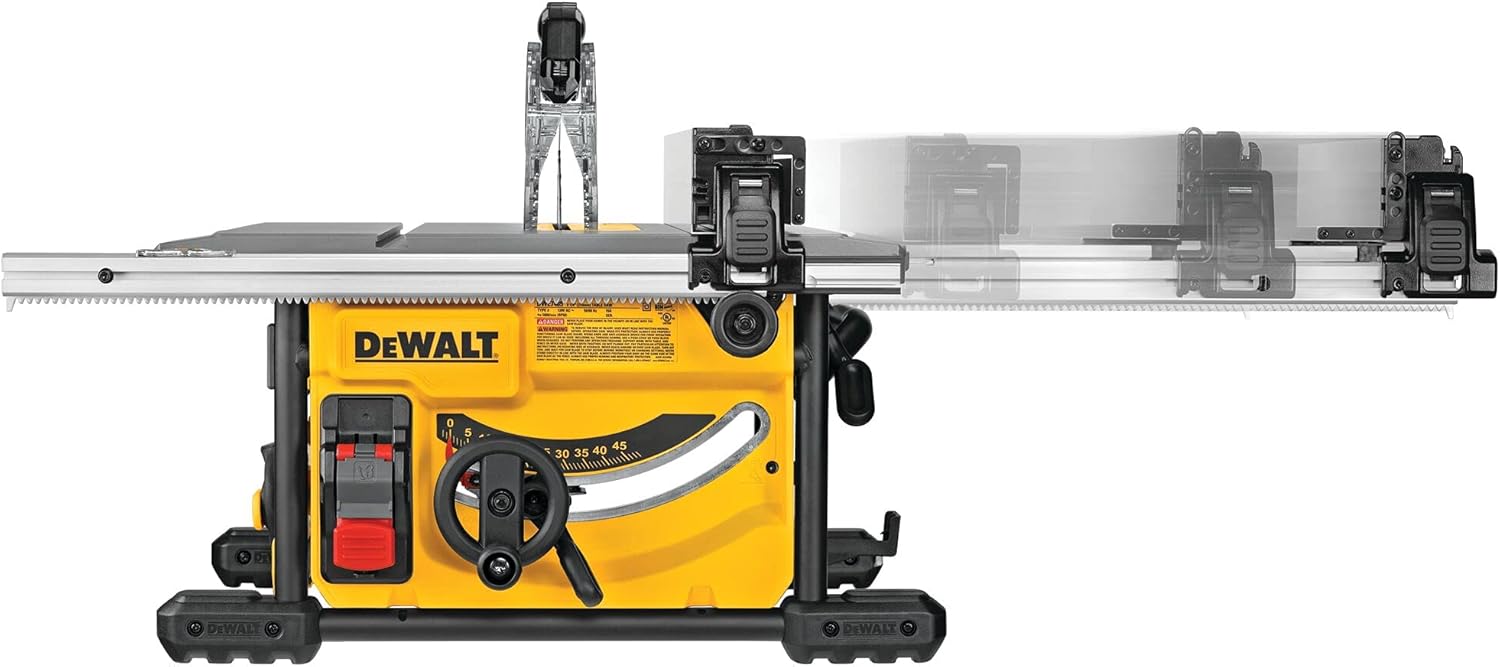 Dewalt Compact Table Saw 210mm DWE7485RS-QS 4 - Power Tool Services
