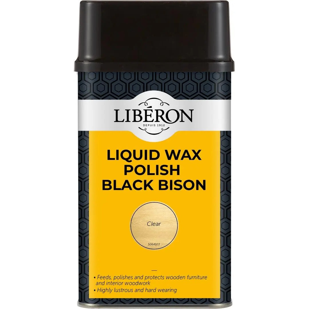 Liberon Liquid Wax Black Bison 500ml ( Select Color ) 1 - Power Tool Services