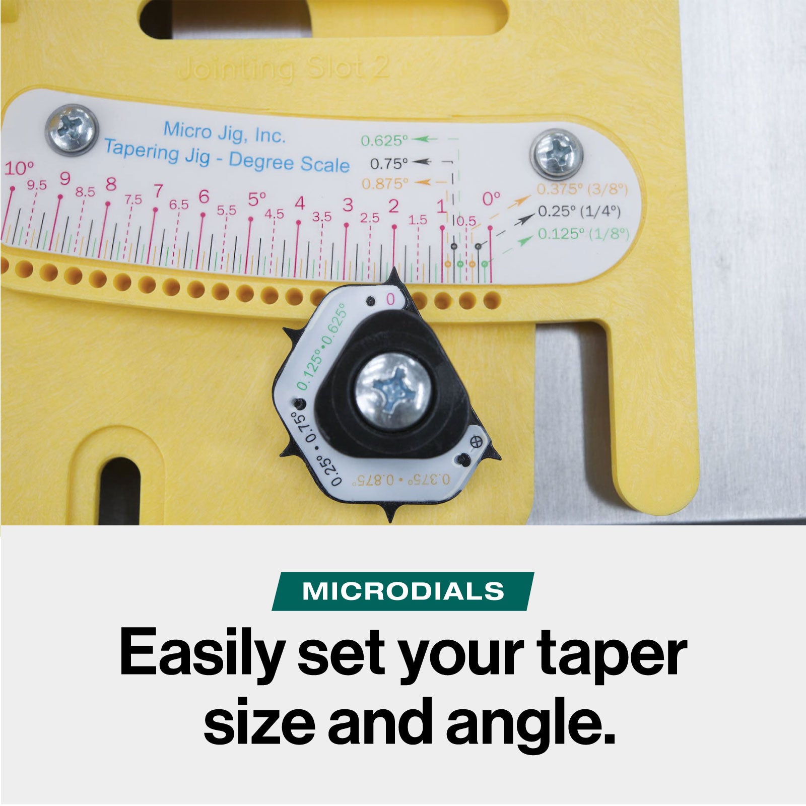 Microjig Microdial Adjustable Tapering Jig TJ-5000