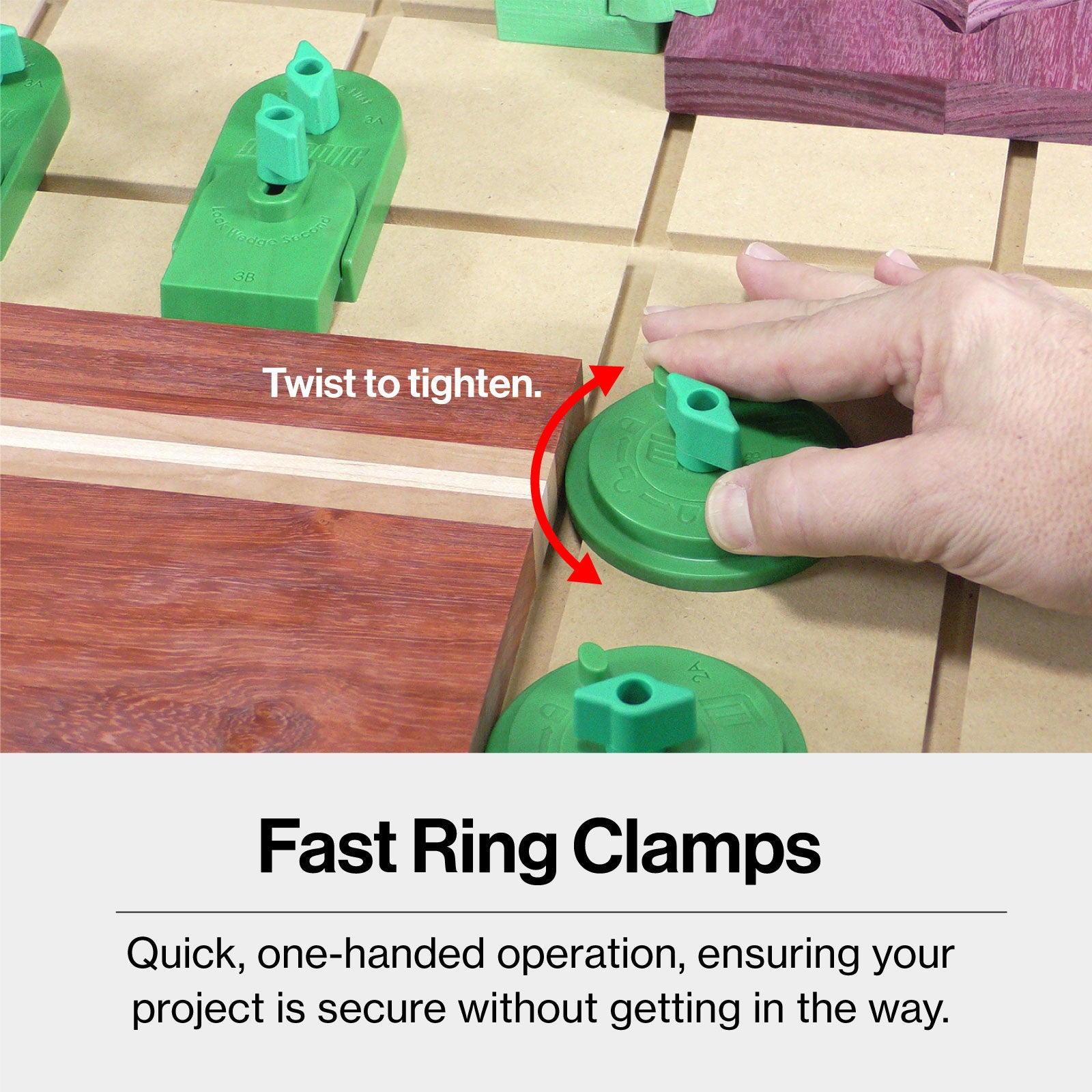 Microjig MATCHFIT Ring Clamp (2-Pack) CN-P2K2 4 - Power Tool Services