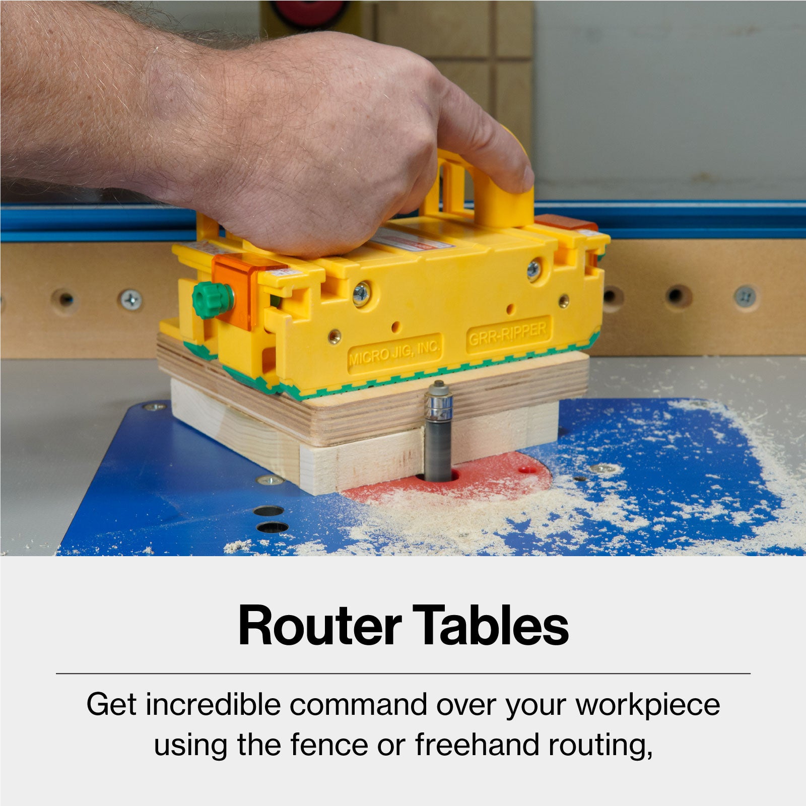 Microjig Pushblock System Grr-Ripper GR-100+ 12 - Power Tool Services