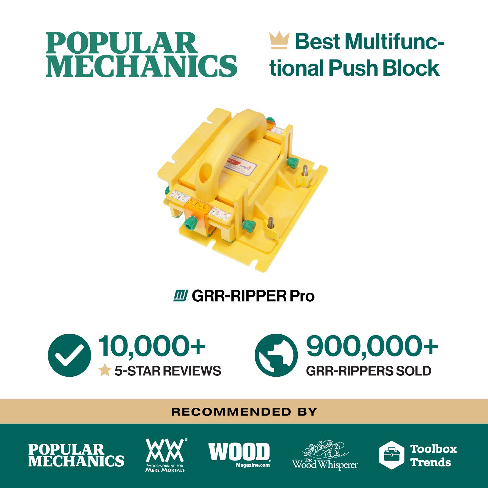 MicroJig Pushblock System Grr-Ripper PRO GR-200PRO 13 - Power Tool Services