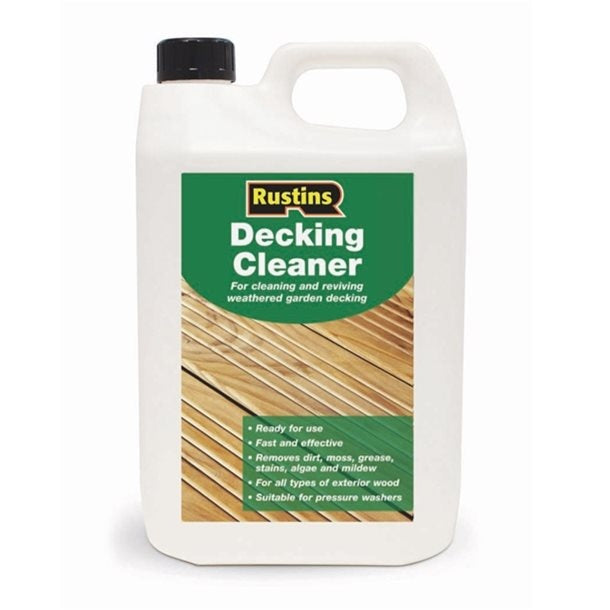 Rustins Deck Cleaner 4ltr - Power Tool Services