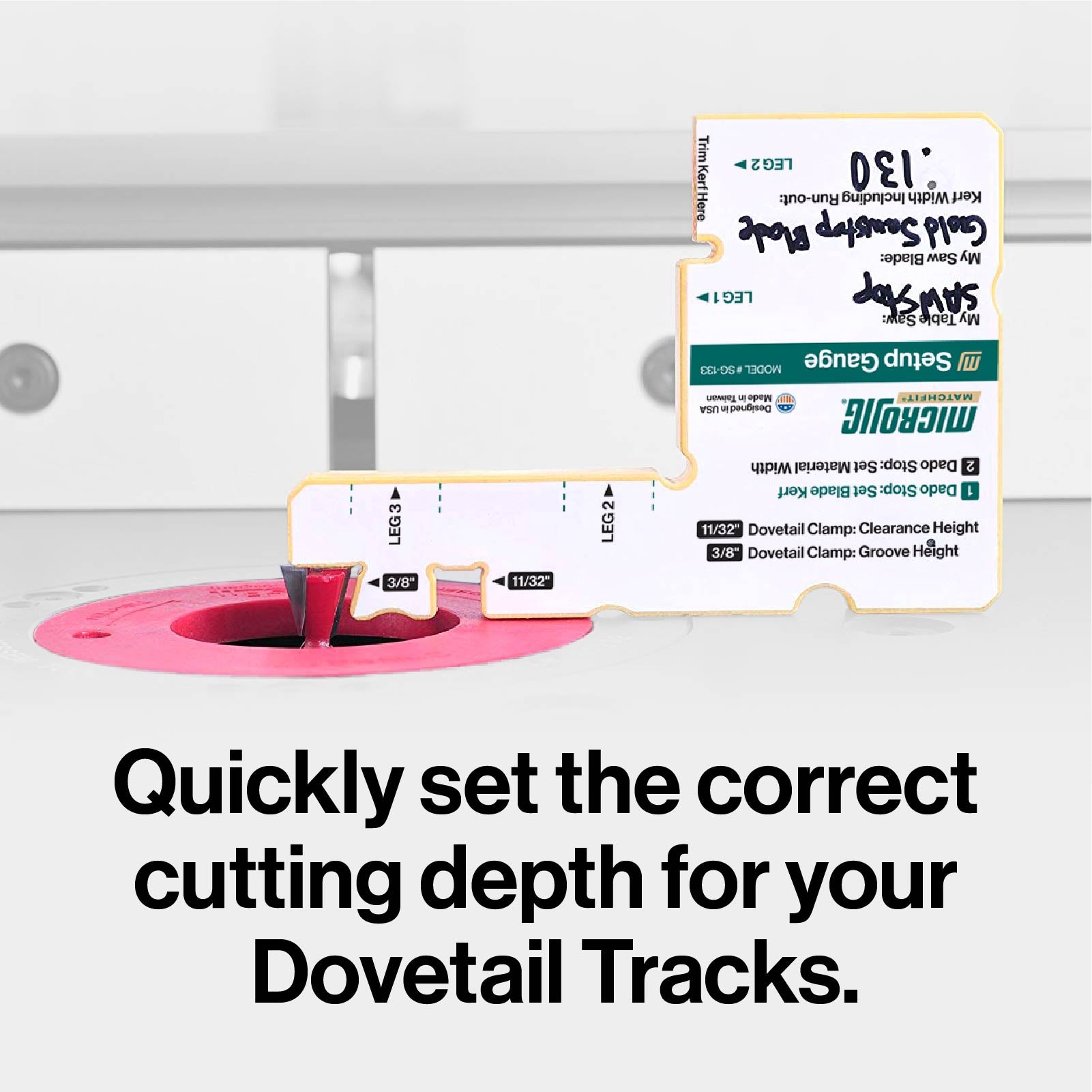 Microjig Matchfit Dovetail Clamp Pro Set DVC-1177K2 9 - Power Tool Services