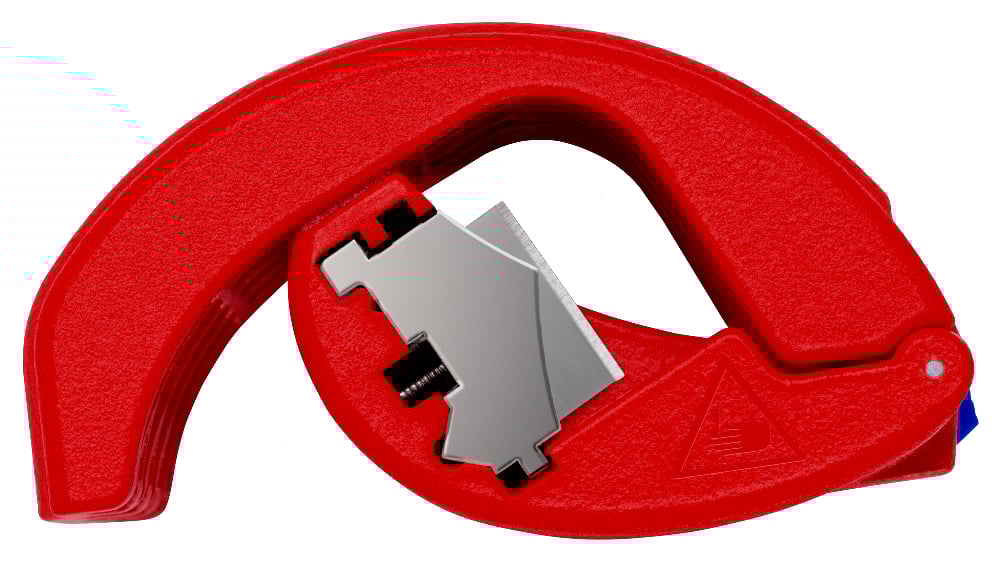 KNIPEX BiX Cutter for plastic pipes and sealing sleeves 90 22 10 BK 4 - Power Tool Services