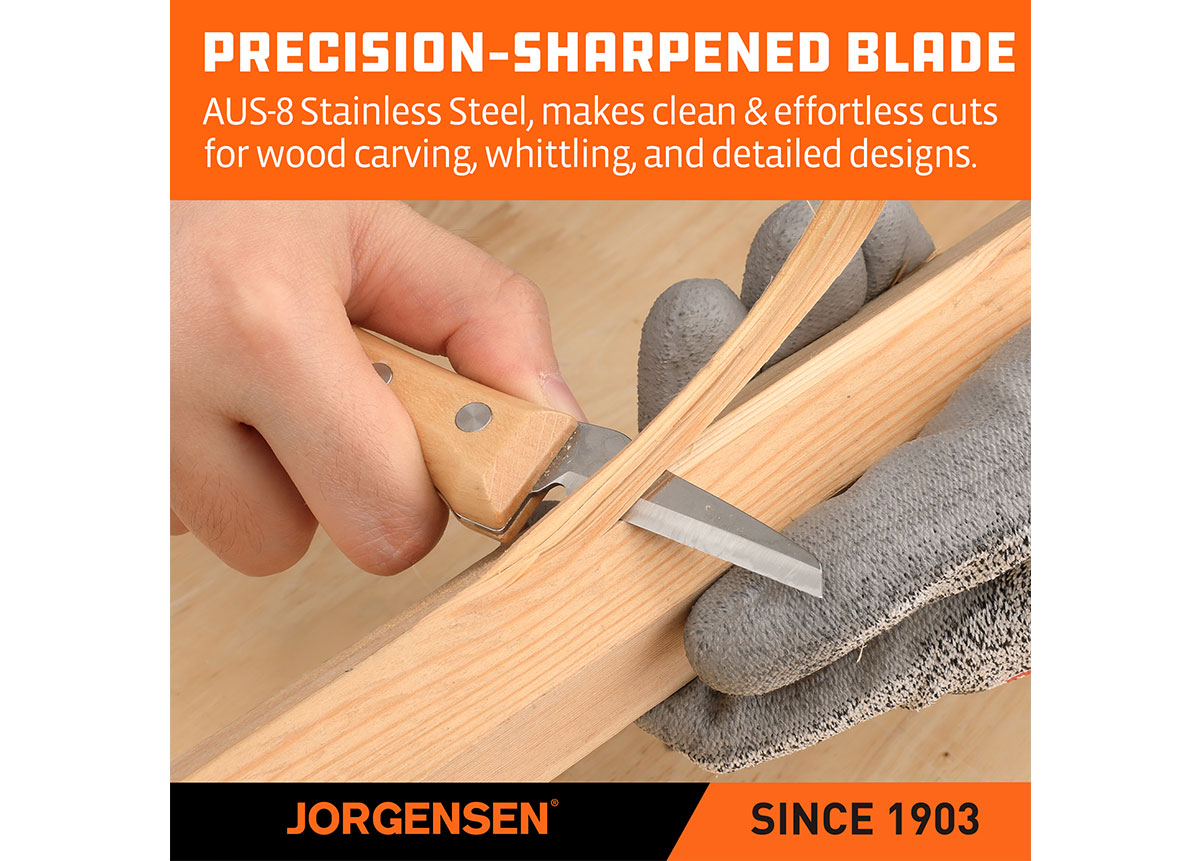Jorgensen 3pc Whittling Knife Set 3 - Power Tool Services