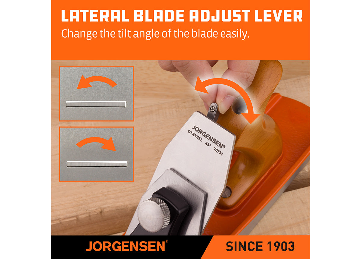 Pony Jorgensen No.5 Hand Jack Plane 355mm X 63mm C/w 50mm X 3mm Blade AC70735