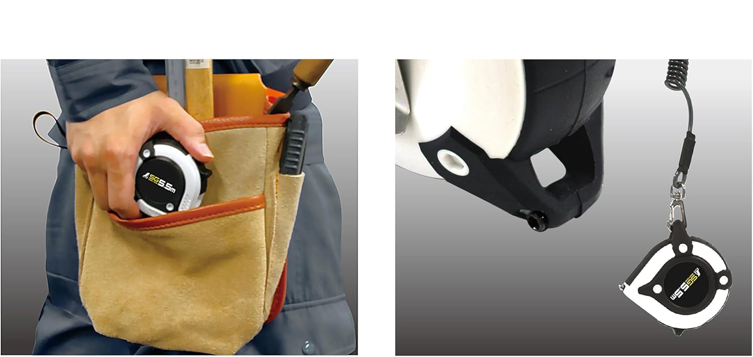 Shinwa Sokutei Convex Double Sided Metric Tape Measure 5.5m 80880